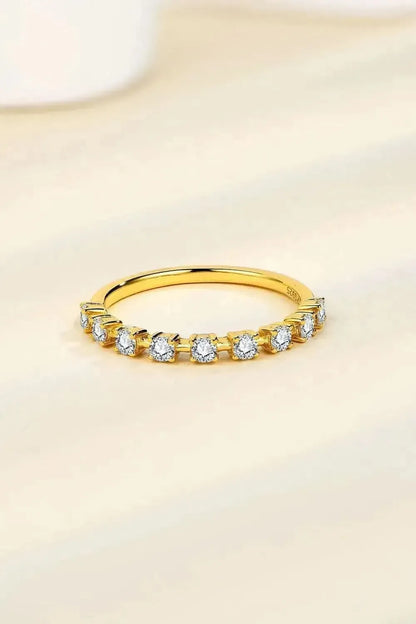 Moissanite 925 Sterling Silver Ring - Bad Moms Club