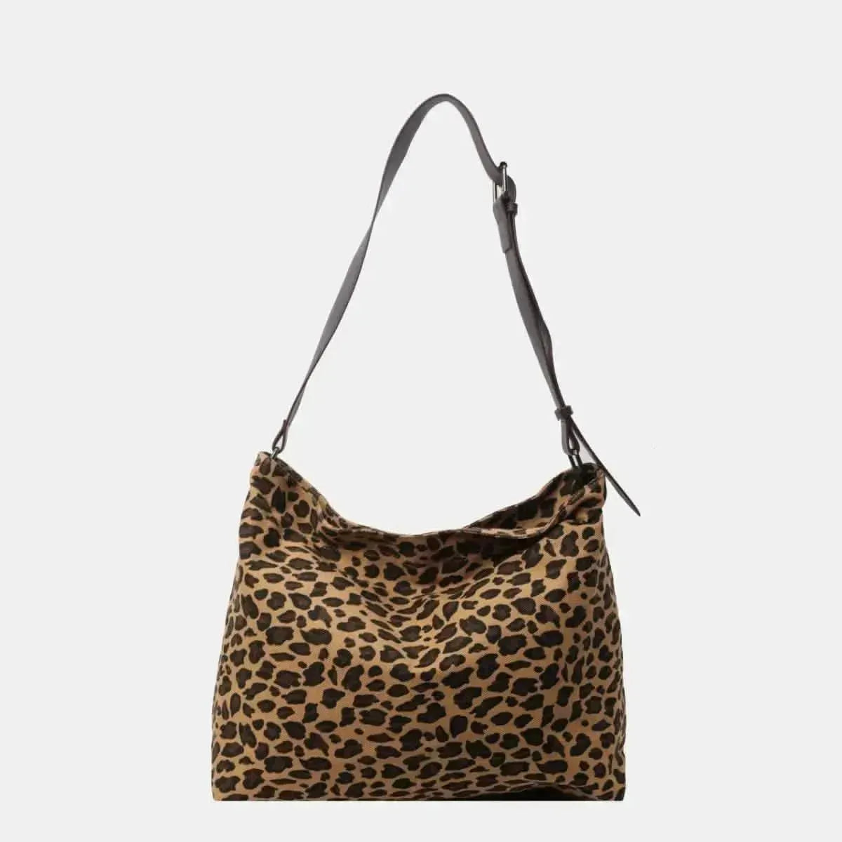 Leopard Adjustable Strap Tote Bag - Bad Moms Club