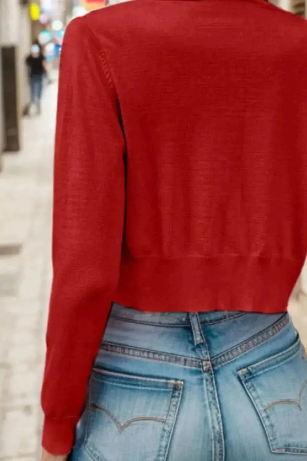 Button Up Long Sleeve Cardigan - Bad Moms Club