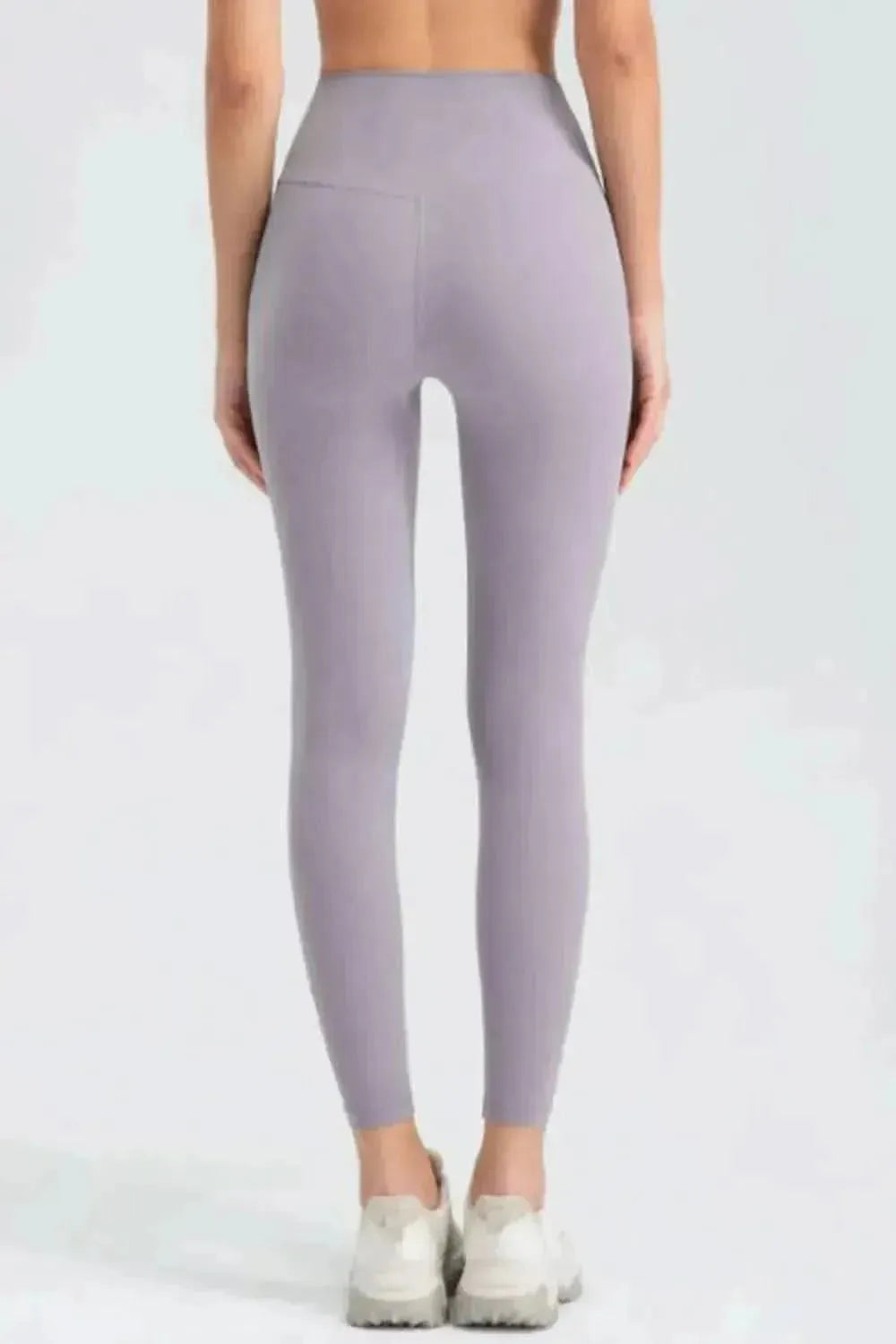 Wide Waistband Slim Fit Active Leggings - Bad Moms Club