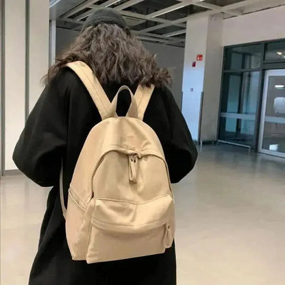 Zip Cotton Backpack Bag - Bad Moms Club