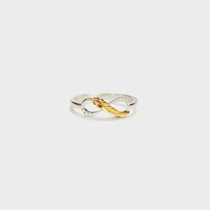 Feather 925 Sterling Silver Zircon Ring - Bad Moms Club