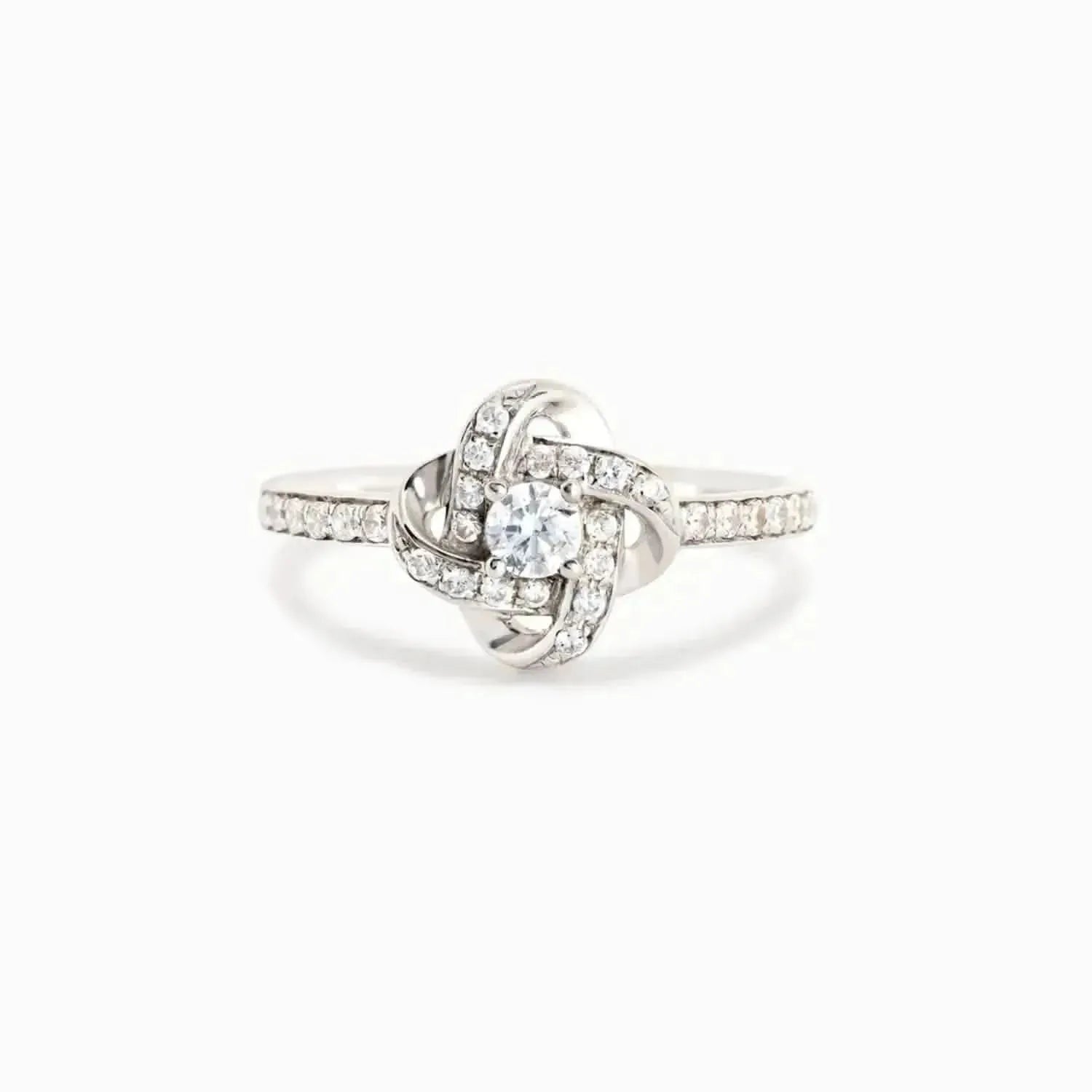 925 Sterling Silver Inlaid Zircon Ring - Bad Moms Club