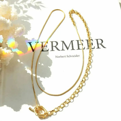 Titanium Steel Chain Necklace - Bad Moms Club