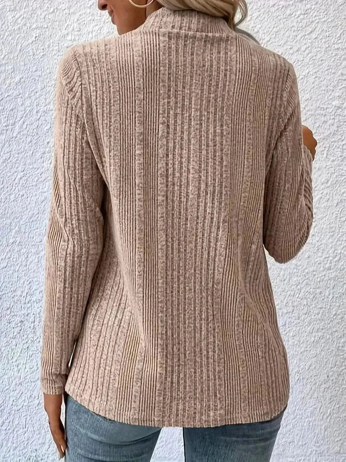 Open Front Long Sleeve Cardigan - Bad Moms Club