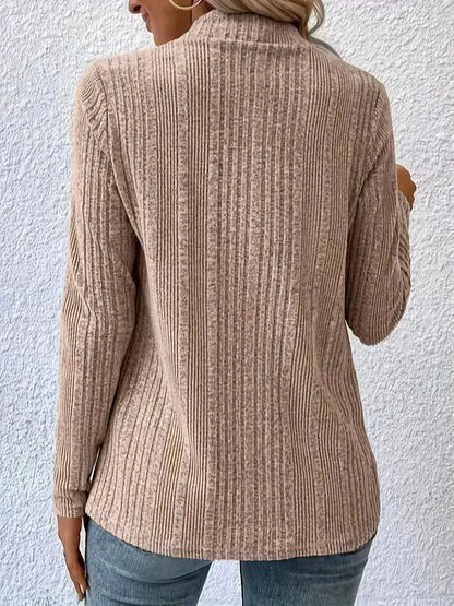 Open Front Long Sleeve Cardigan - Bad Moms Club