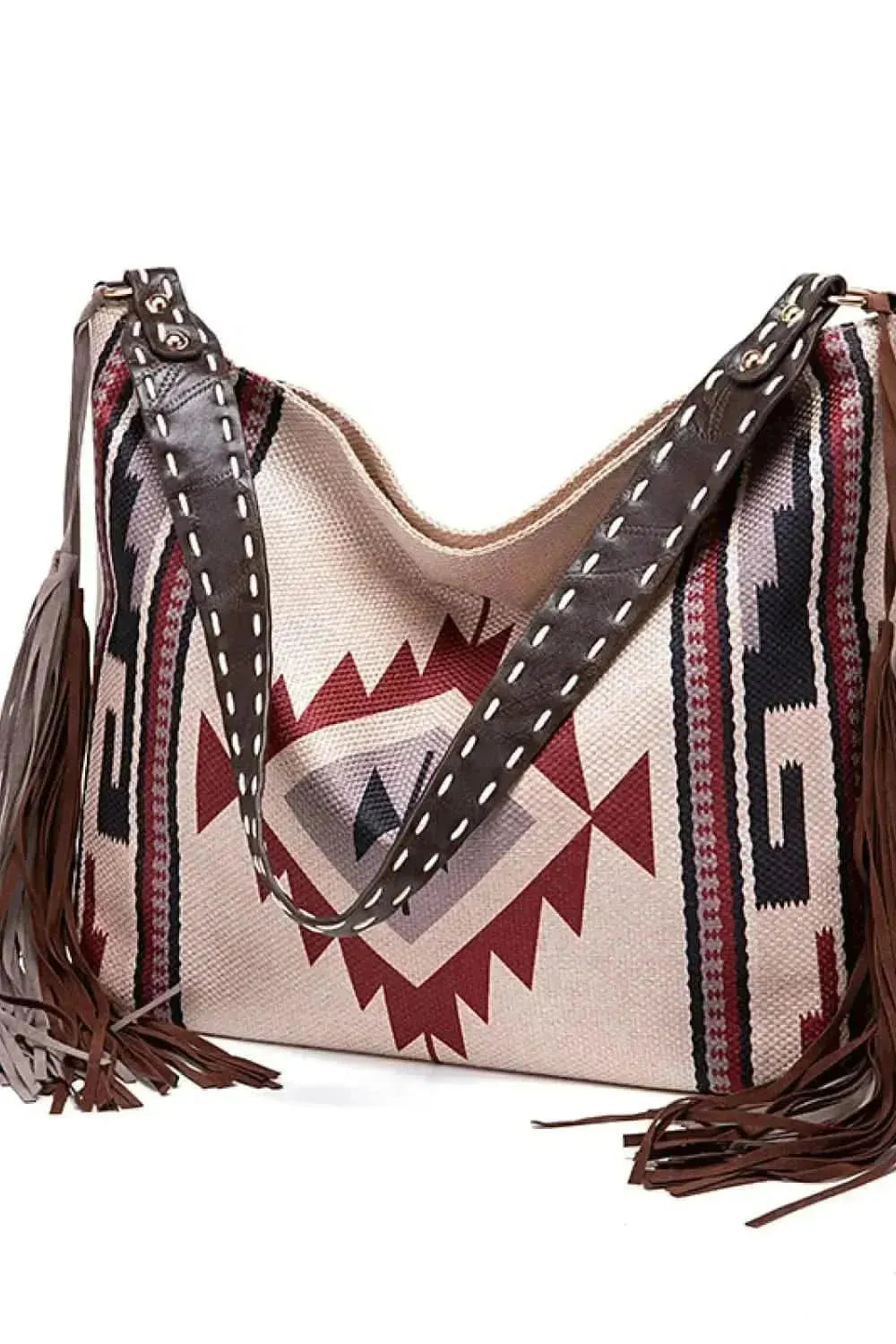 Geometric Canvas Tote Bag - Bad Moms Club