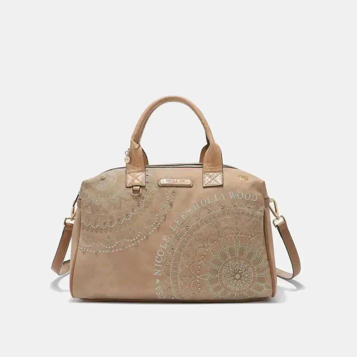 Nicole Lee USA rhinestone Decor Boston Bag - Bad Moms Club
