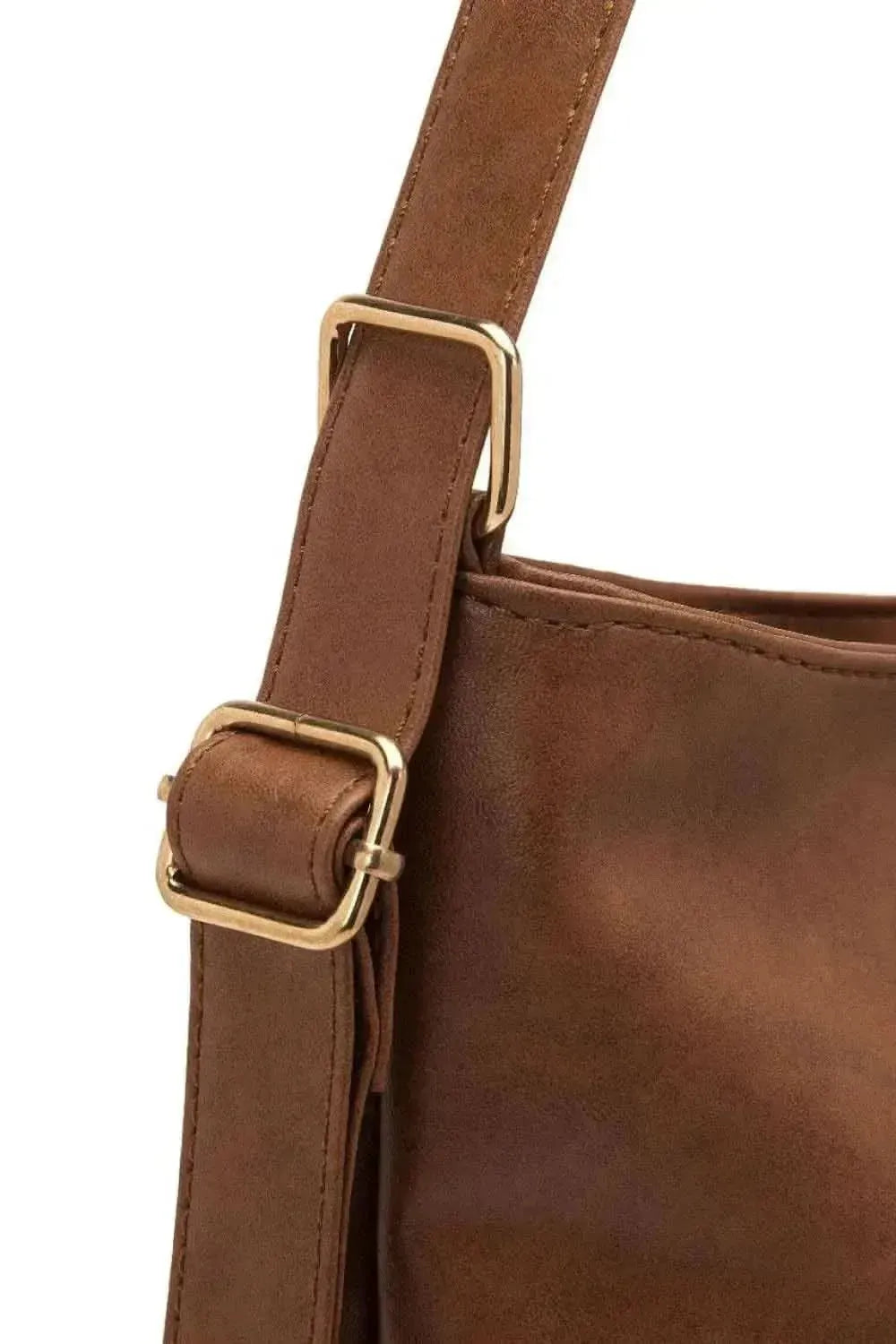 Large PU Leather Crossbody Bag - Bad Moms Club