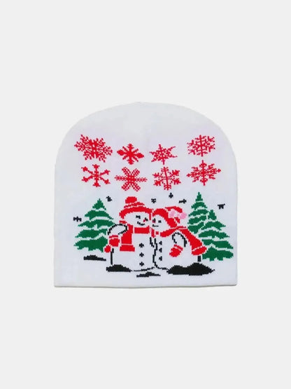 Christmas Pattern Knit Hat - Bad Moms Club