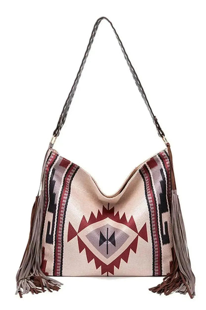 Geometric Canvas Tote Bag - Bad Moms Club