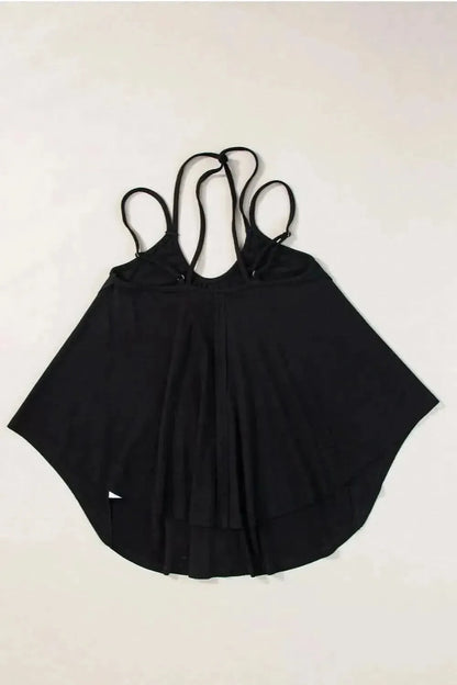 Scoop Neck Double Spaghetti Strap Cami - Bad Moms Club