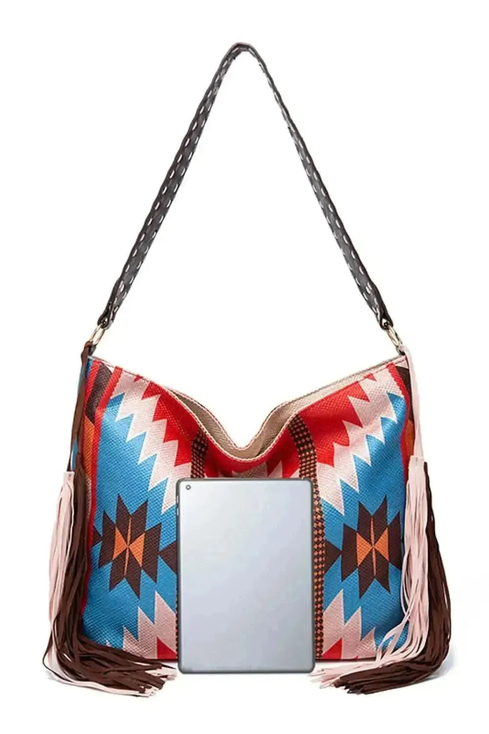 Geometric Canvas Tote Bag - Bad Moms Club