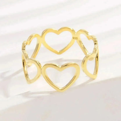 925 Sterling Silver Heart Ring - Bad Moms Club