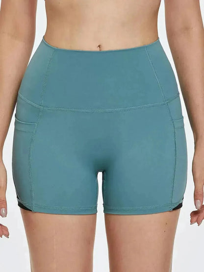 High Waist Active Shorts - Bad Moms Club