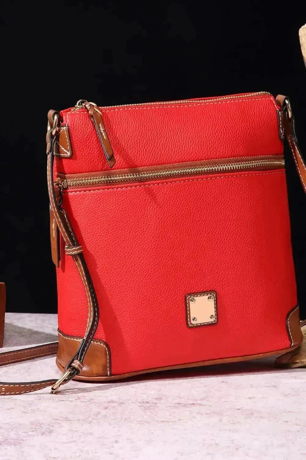 PU Leather Crossbody Bag - Bad Moms Club