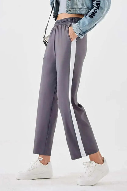 Seam Detail Long Pants - Bad Moms Club