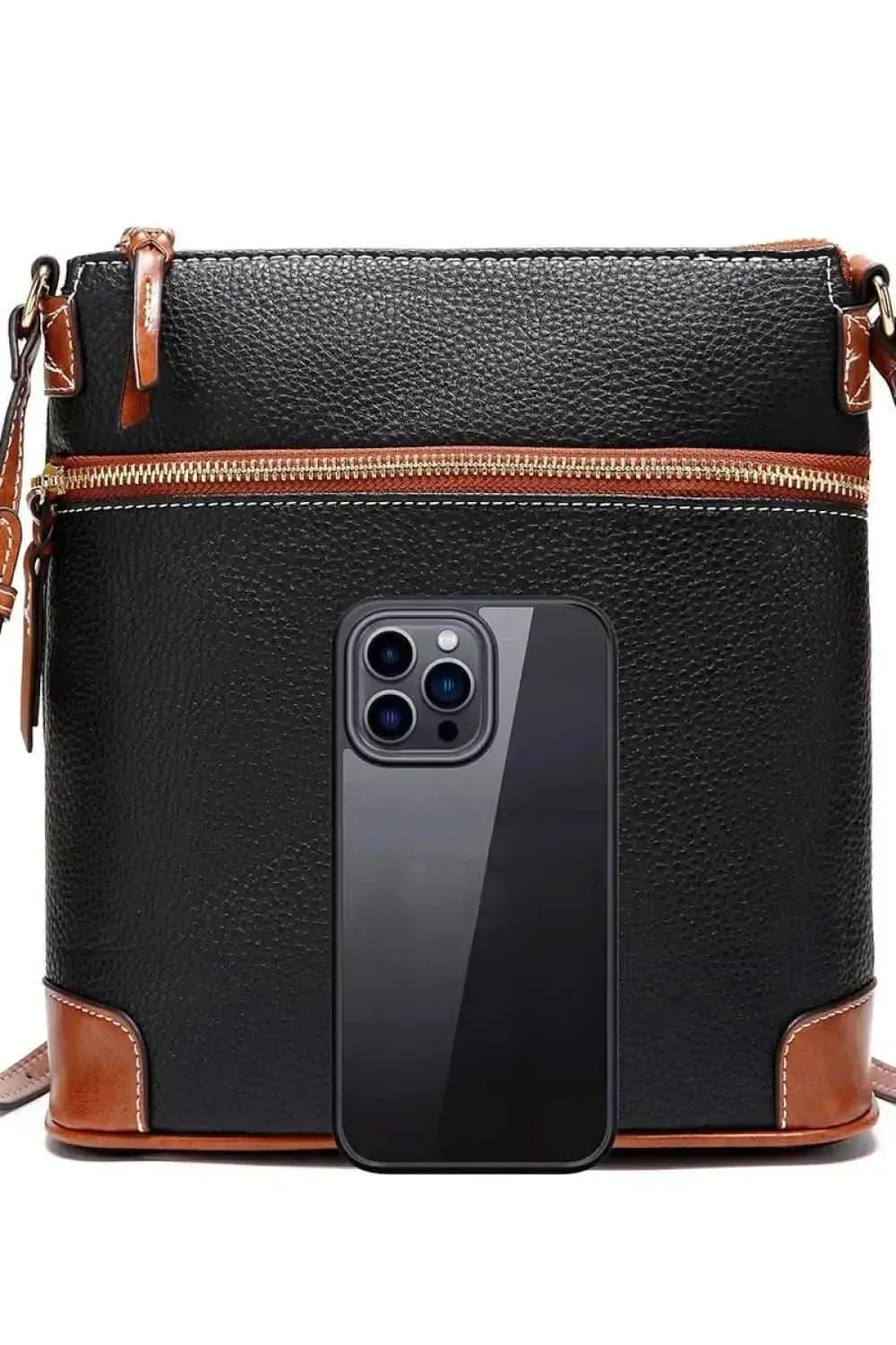 PU Leather Crossbody Bag - Bad Moms Club