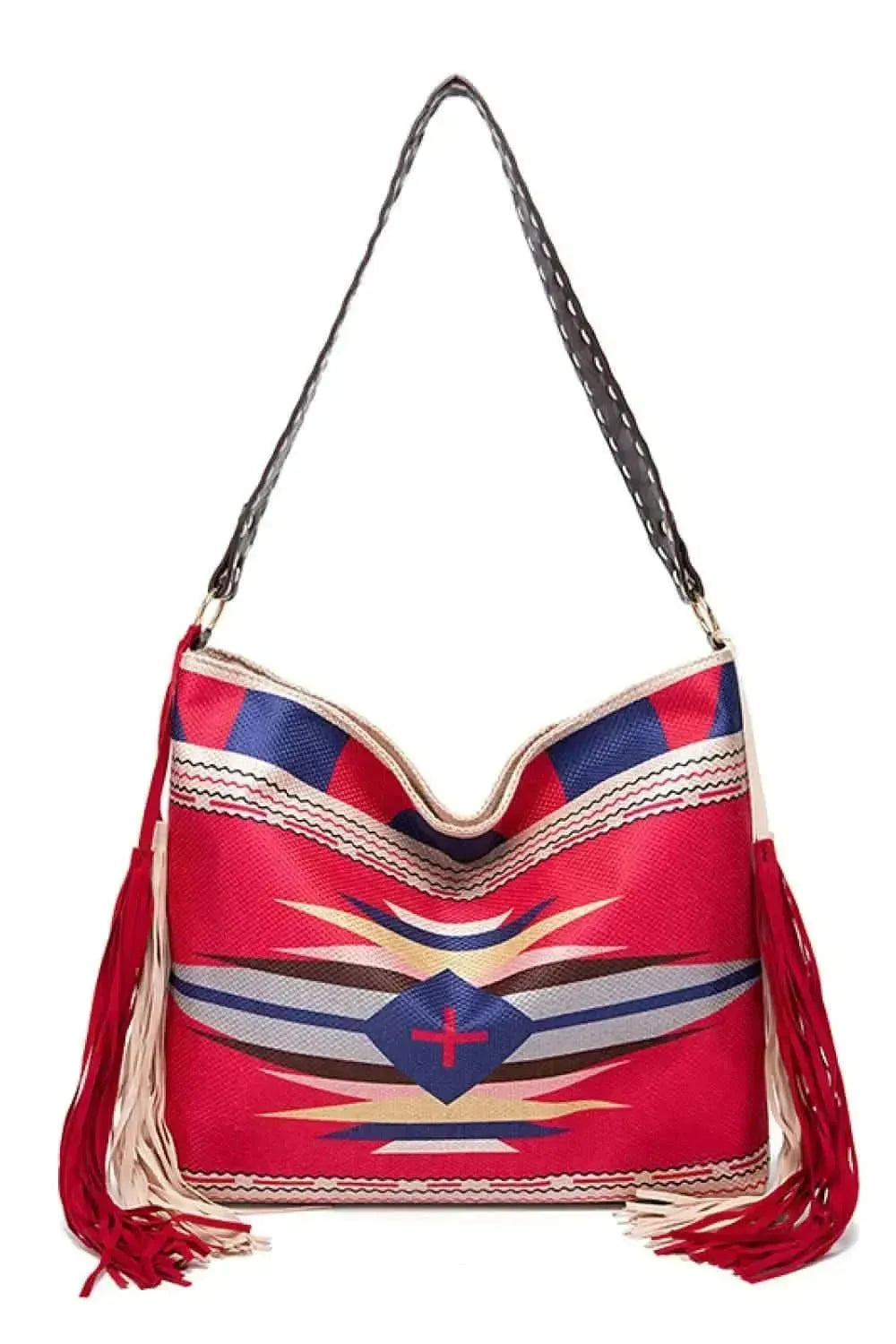 Geometric Canvas Tote Bag - Bad Moms Club