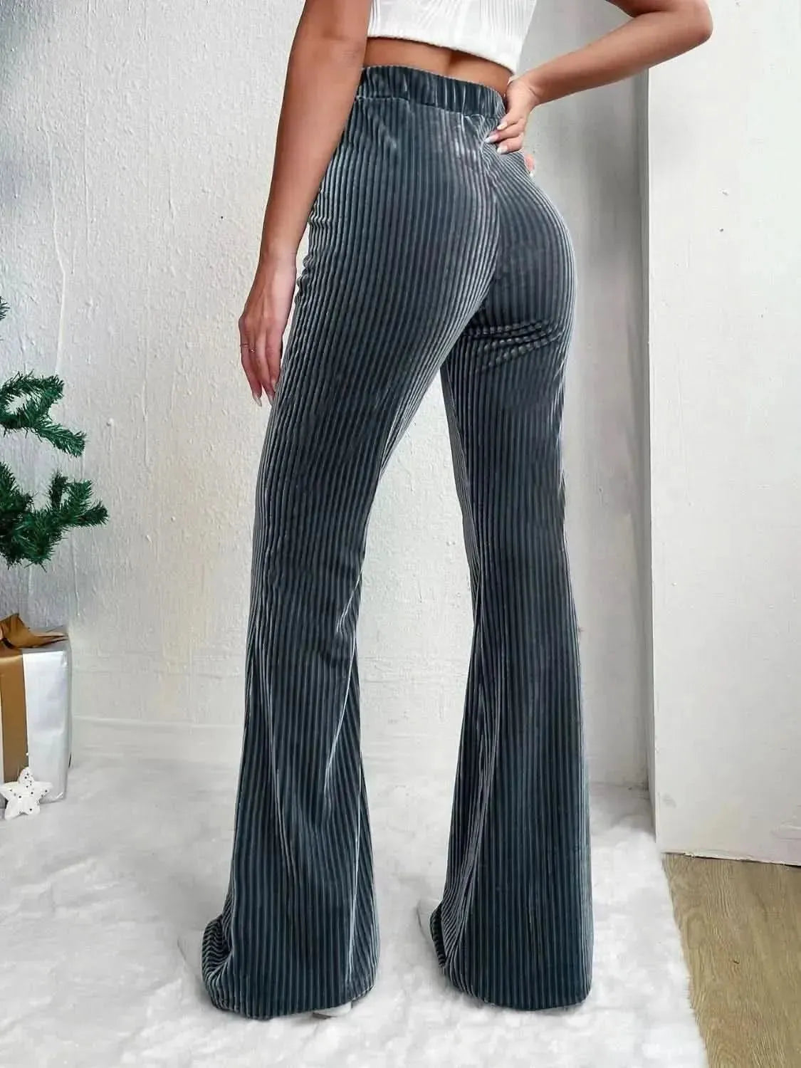 High Waist Flare Pants - Bad Moms Club