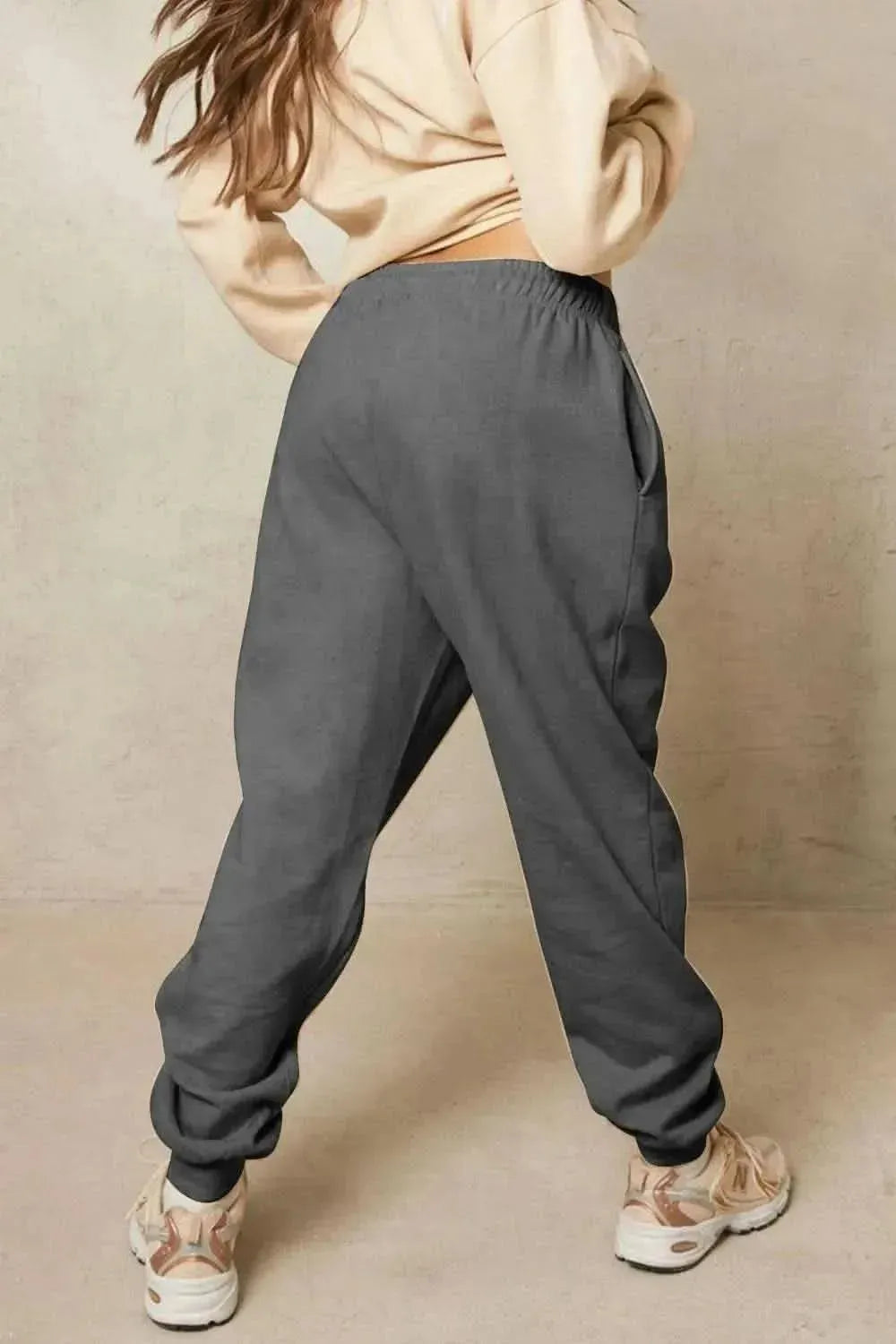 Simply Love Full Size SKELETON Graphic Sweatpants - Bad Moms Club