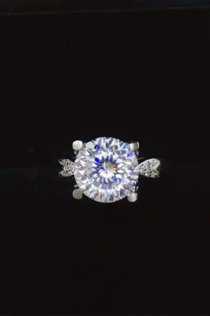 2 Carat Moissanite 925 Sterling Silver Ring - Bad Moms Club