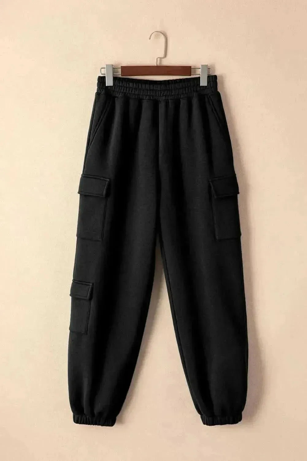 Pocketed Elastic Waist Active Joggers - Bad Moms Club