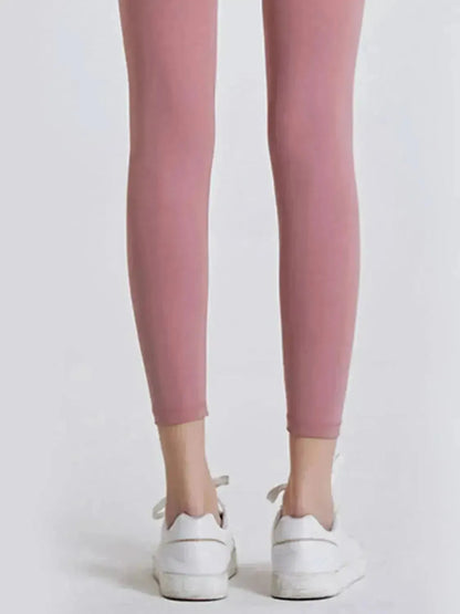 Wide Waistband Sports Leggings - Bad Moms Club