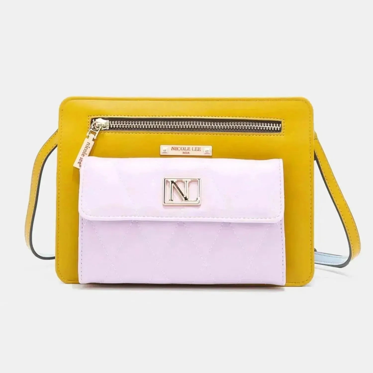 Nicole Lee USA Color Block Crossbody Bag - Bad Moms Club
