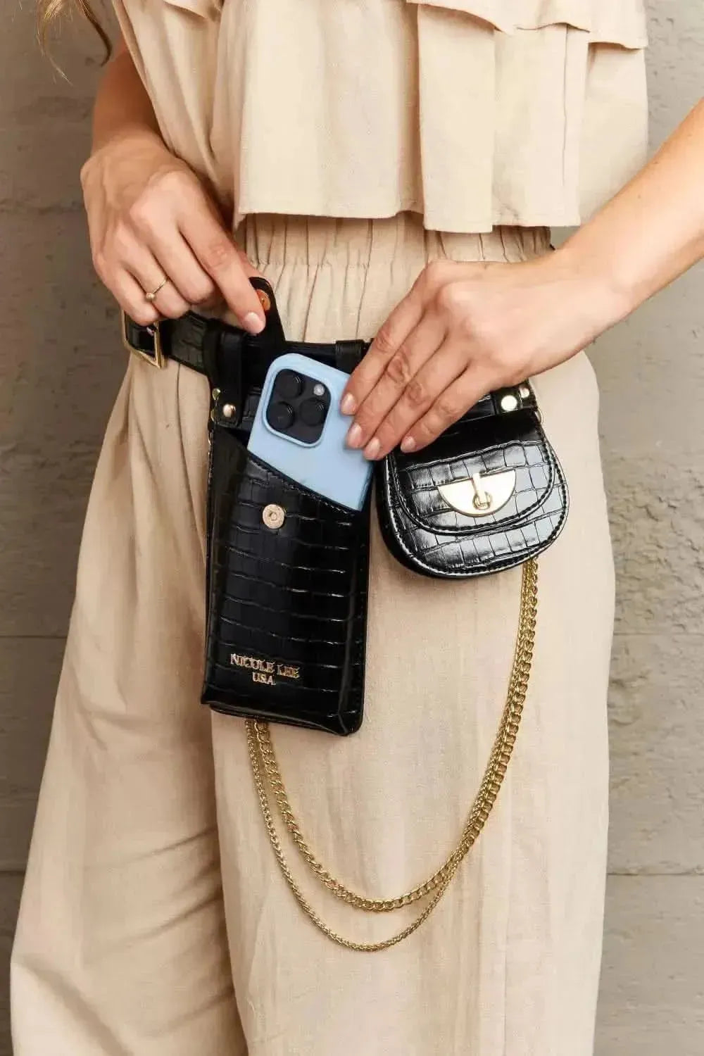 Nicole Lee USA Aurelia Belt Bag - Bad Moms Club