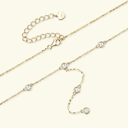1.1 Carat Moissanite 925 Sterling Silver Necklace - Bad Moms Club
