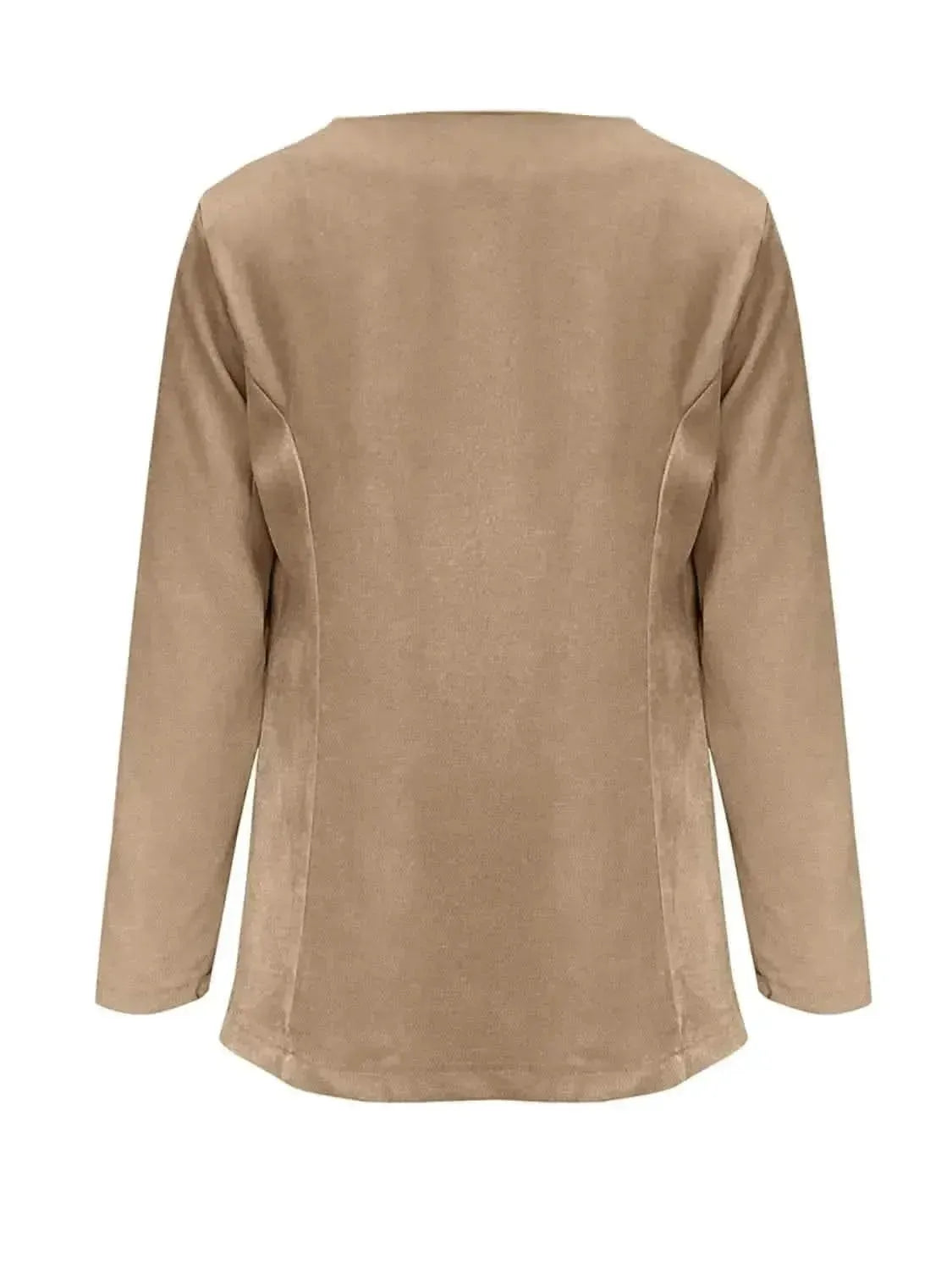 Open Front Long Sleeve Cardigan - Bad Moms Club