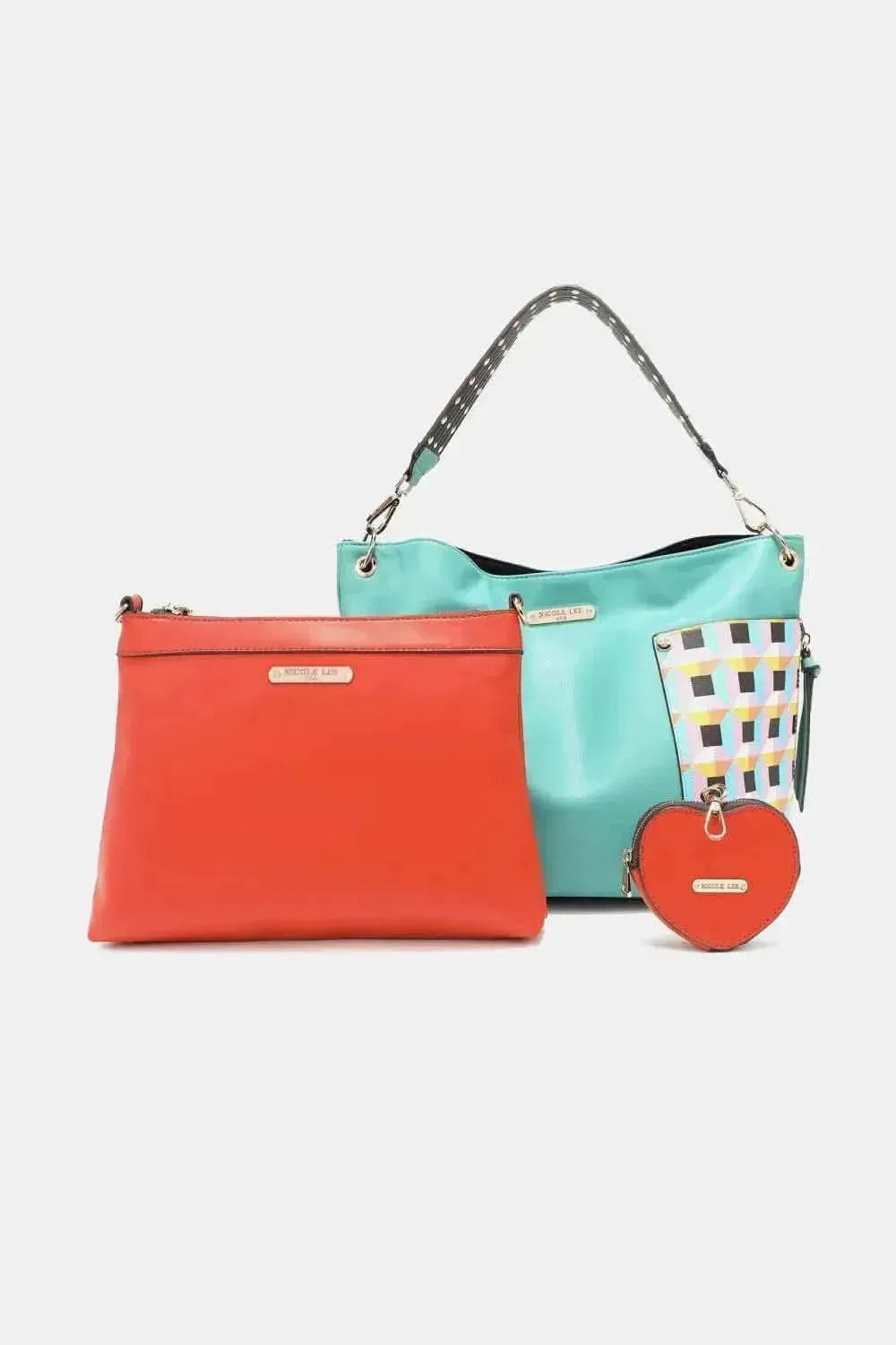 Nicole Lee USA Quihn 3-Piece Handbag Set - Bad Moms Club