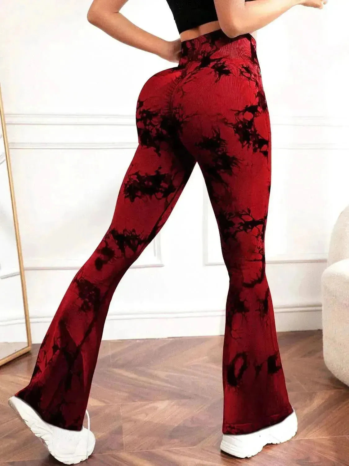Tie-Dye High Waist Active Leggings - Bad Moms Club