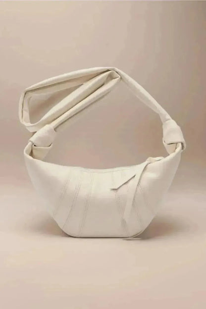 Zenana Vegan Leather Croissant Crossbody Bag - Bad Moms Club