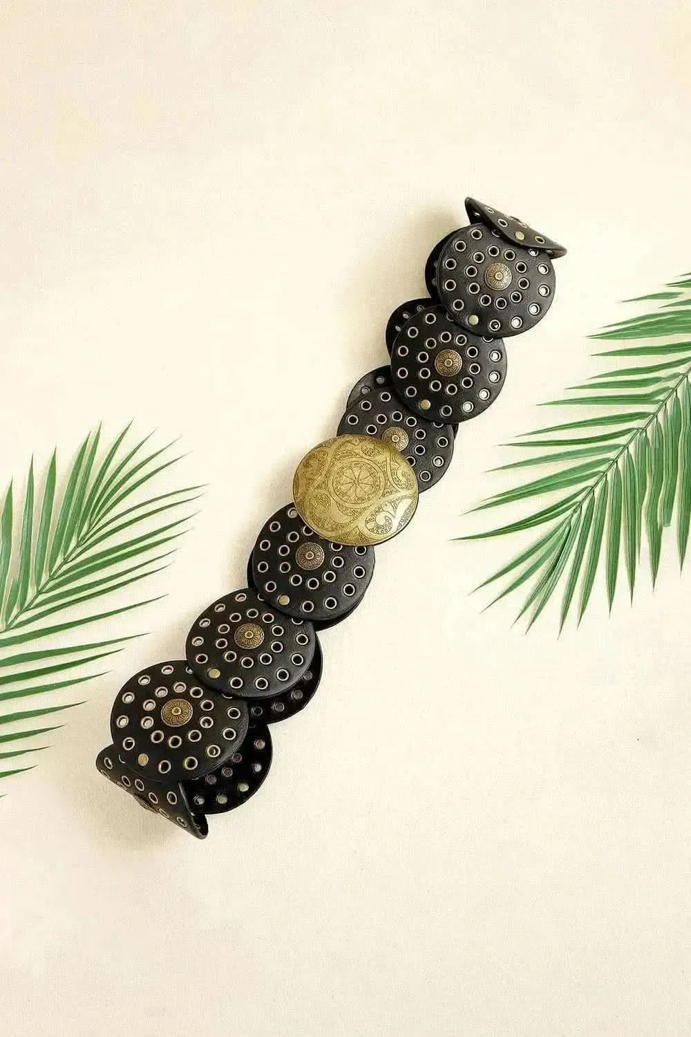 Vintage PU Leather Wide Belt - Bad Moms Club