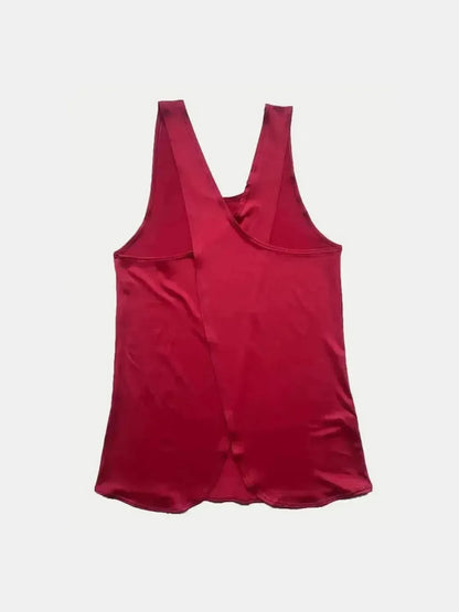 Crisscross Scoop Neck Active Tank - Bad Moms Club