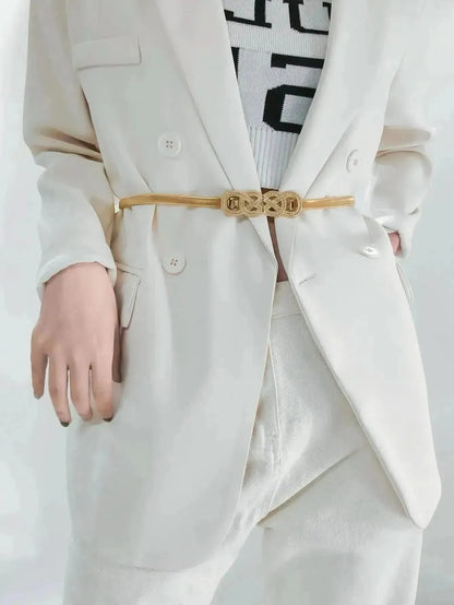 Knot Buckle Metal Belt - Bad Moms Club