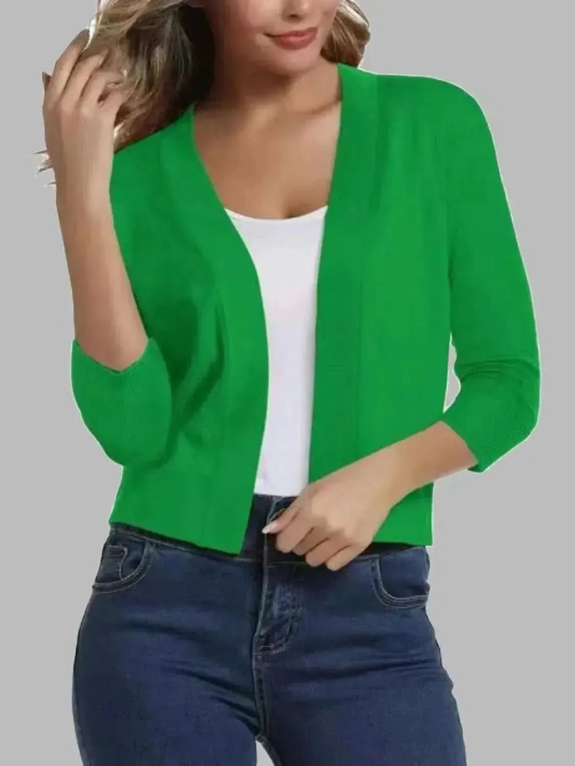 Open Front Cardigan - Bad Moms Club