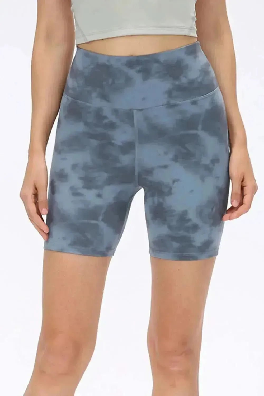 Wide Waistband Sports Shorts - Bad Moms Club