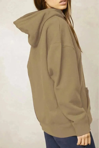 Simply Love Simply Love Full Size Dog Paw Slogan Graphic Hoodie - Bad Moms Club