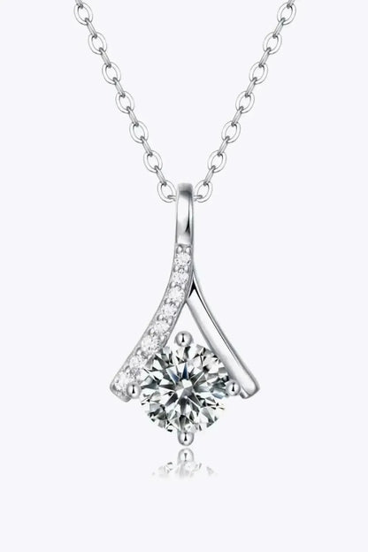 Special Occasion 1 Carat Moissanite Pendant Necklace - Bad Moms Club