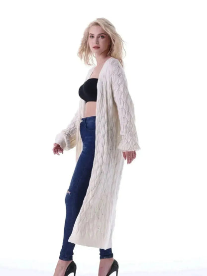 Open Front Longline Cardigan - Bad Moms Club
