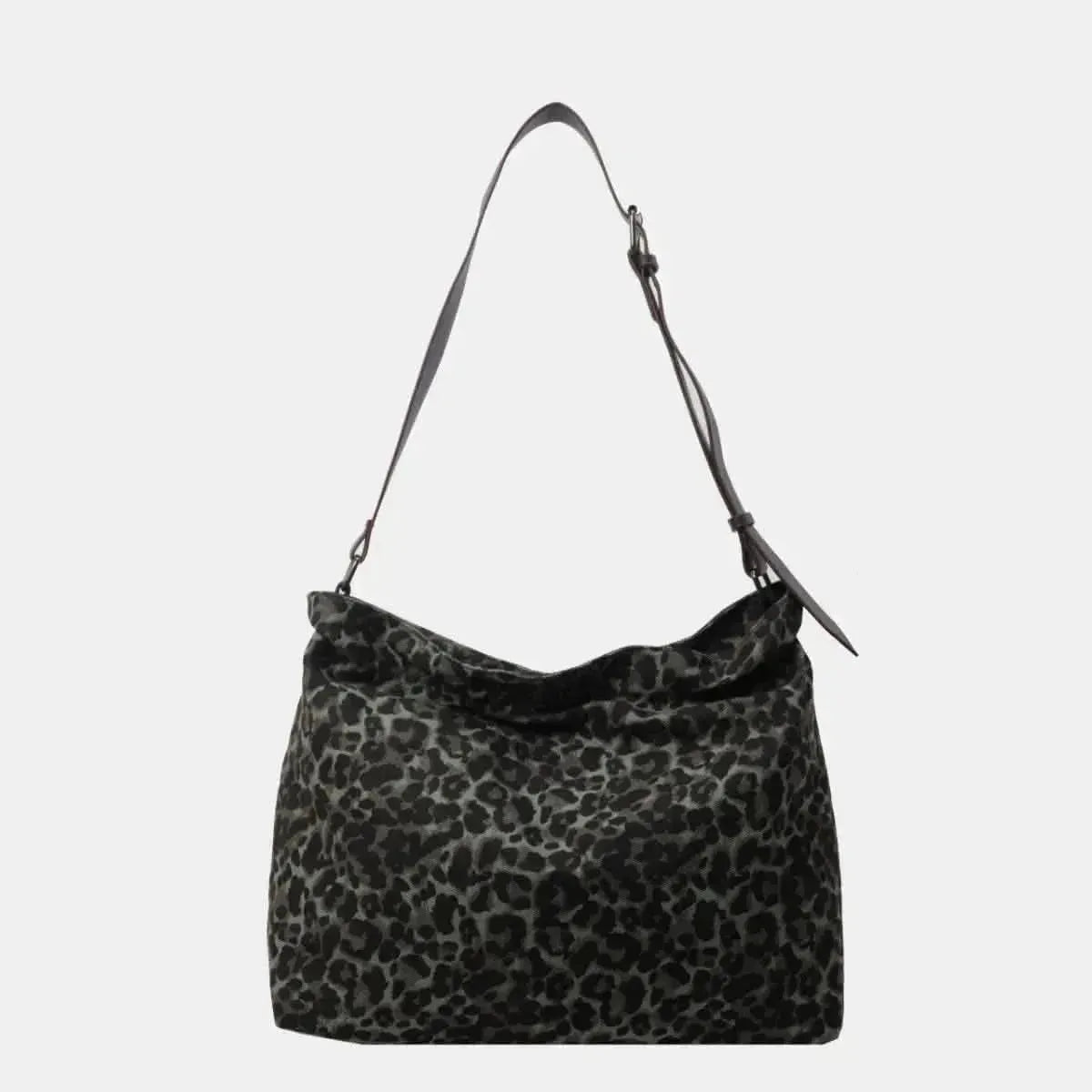 Leopard Adjustable Strap Tote Bag - Bad Moms Club