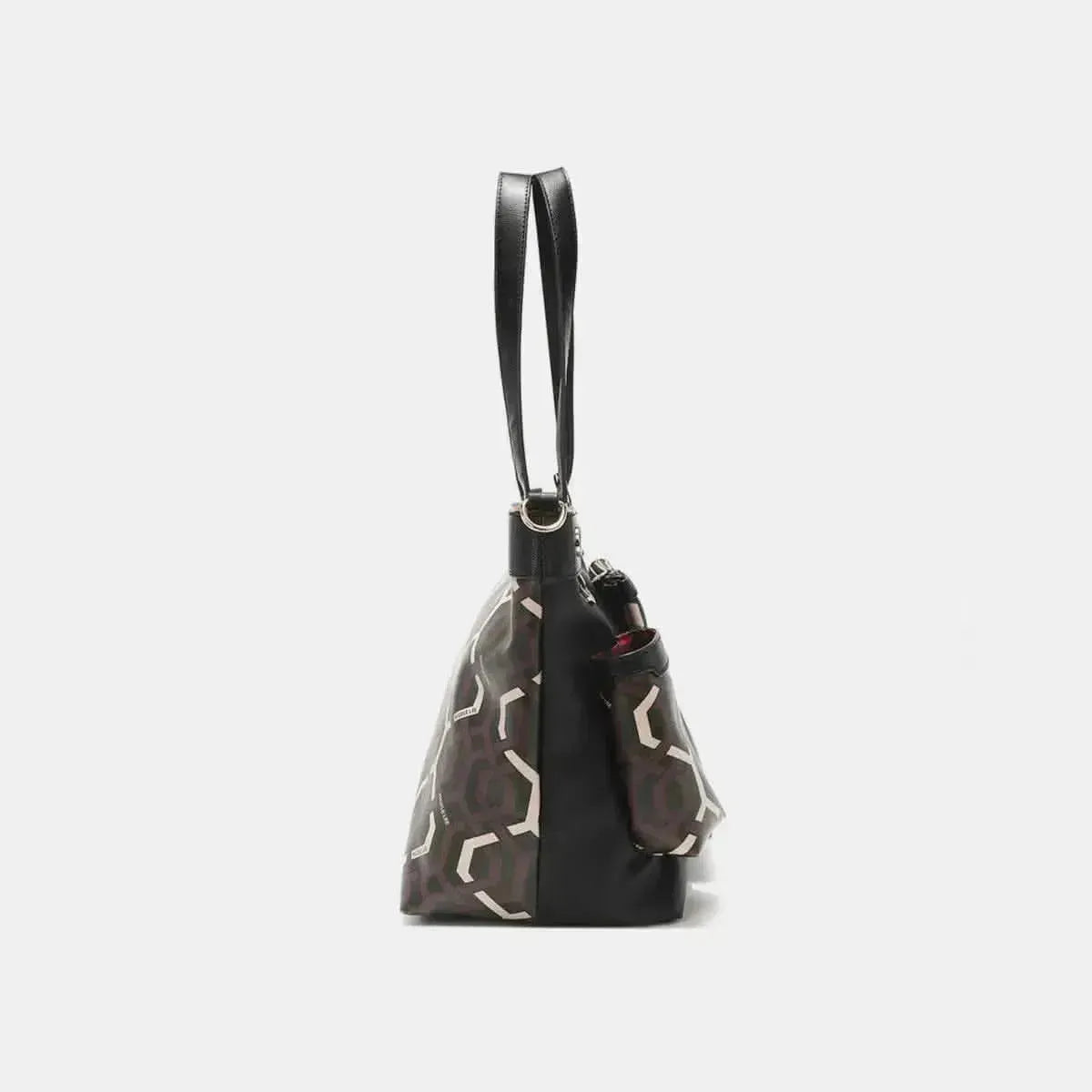 Nicole Lee USA Geometric Pattern Large Handbag - Bad Moms Club
