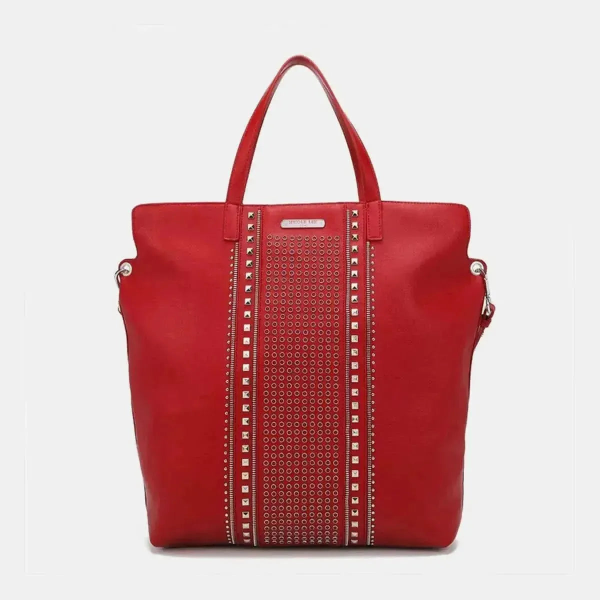 Nicole Lee USA Studded Large Tote Bag - Bad Moms Club