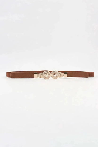 Zinc Alloy Buckle PU Leather Belt - Bad Moms Club