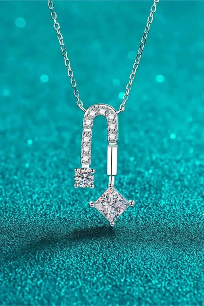 1.3 Carat Moissanite 925 Sterling Silver Necklace - Bad Moms Club