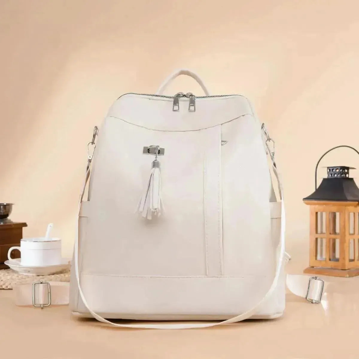 Tassel Oxford Cloth Backpack Bag - Bad Moms Club