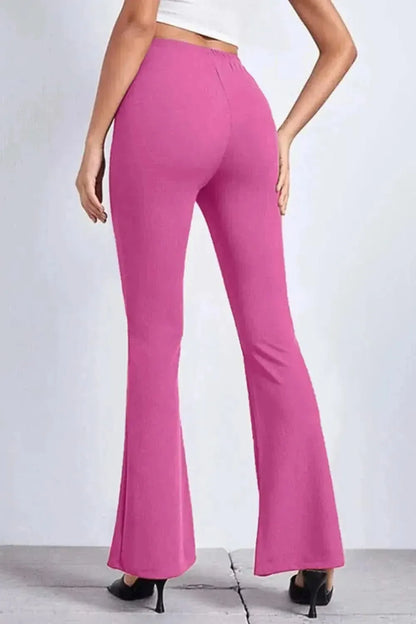 High Rise Flare Pants - Bad Moms Club